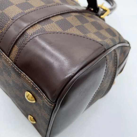 Louis Vuitton Damier Ebene Berkeley N52000 Handbag,LRG,Brn-Beige, Leather/Canvas - Picture 11 of 17
